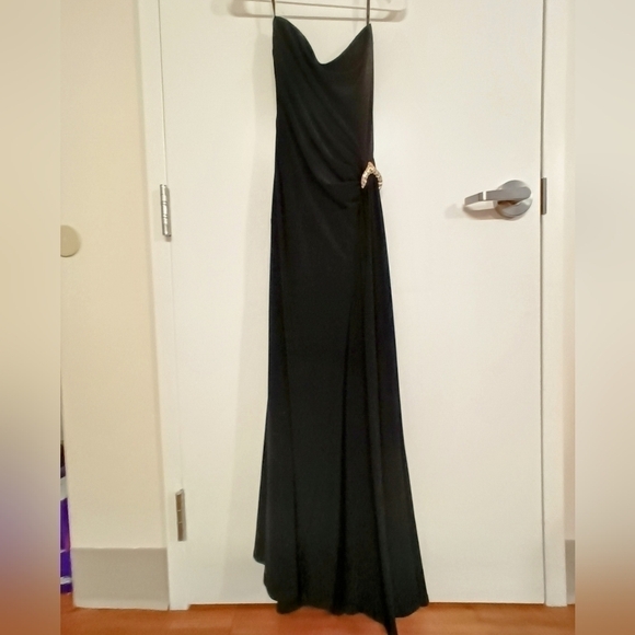 Jessica McClintock Strapless Vintage Dress - Picture 1 of 14